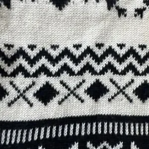 Pull En Laine Mélangée Banana Republic – Motif Flocons De Neige Ski, Taille M